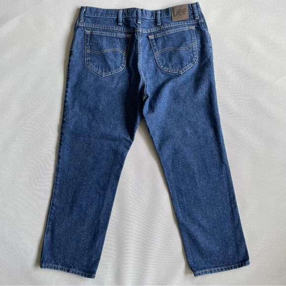 Lee Regular Fit Old School Vintage Denim Jeans Men’s Size 40x29 - Picture 2 of 10